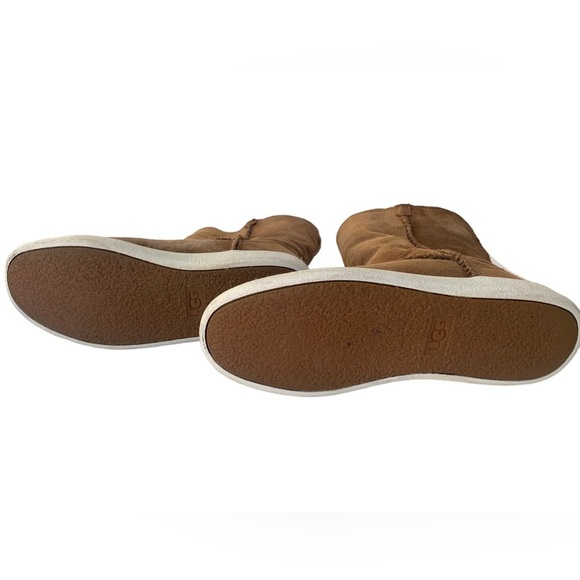 UGG Mika Classic Genuine Shearling Sneaker Boot in Chestnut 6.5 - Picture 9 of 12